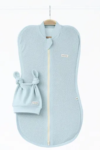 Євро пелюшка кокон на змійці Honey, сиза