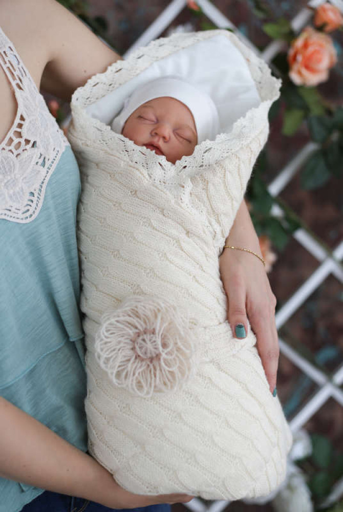 Одеяло плед для новорожденного