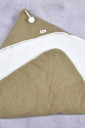 Ангоровый конверт-одеяло на выписку Гномик, олива