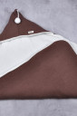 Ангоровий конверт-ковдра на виписку Гномик, коричневий каштан