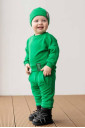Тёплый детский костюм Verner, зелёный