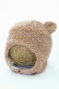 Хутряна шапочка Baloo із вушками, коричнева