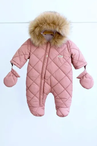 Комбинезон Pooh, пудровый