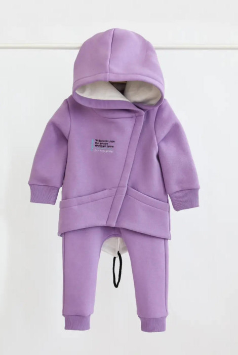 Теплый костюм для малышей Brave, лиового цвете