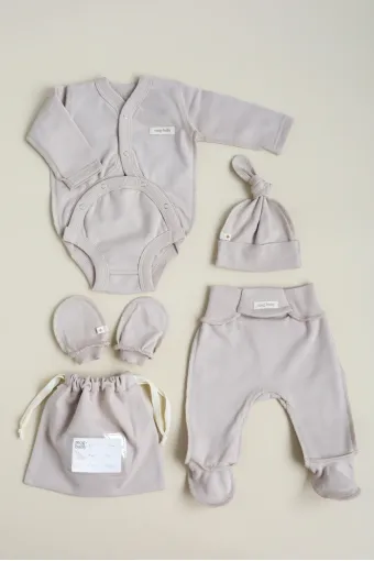 Комплект в пологовий Cozy, мока