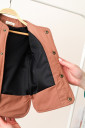 Дитяча демісезоннв куртка Gree, коричневий колір