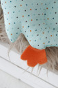 Ортопедическая подушка-игрушка для младенца Совушка, мятная