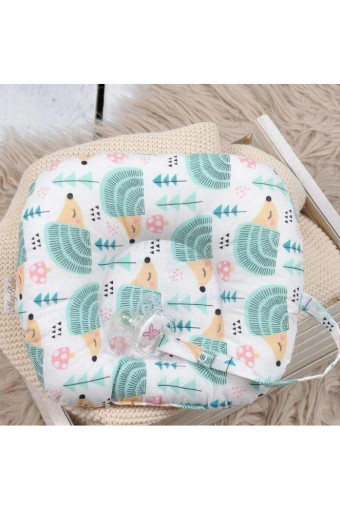 Подушка для новорожденных с держателем