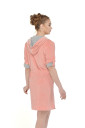Велюровый халат для беременных Ice-Cream розовый арт. 25311 