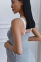 Ночная рубашка для беременных и кормления Меланж, арт 25202