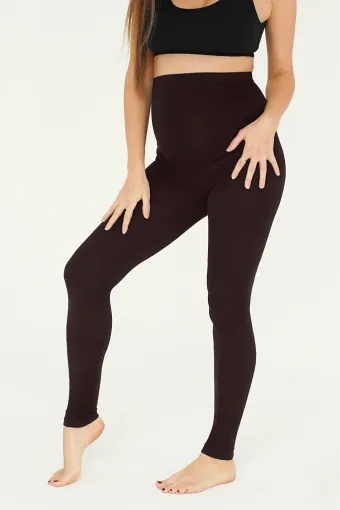 Леггинсы для беременных 670, шеколадный
