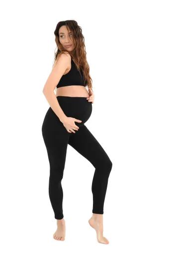 Легінси для вагітних 690, чорний