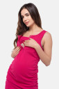 Сарафан-майка для беременных и кормящих мам, фуксия