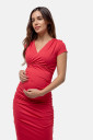 Сукня-футляр для вагітних і мам, що годують, червоний