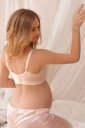 Топ для беременных и кормления White Lace Beige