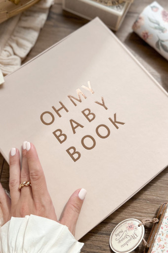 Oh My Baby Book для девочки розовый