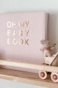 Oh My Baby Book для девочки, розовая