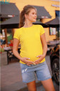 Футболка для вагітних арт. 4185019, жовтий