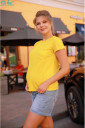 Футболка для вагітних арт. 4185019, жовтий