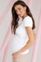 Футболка 4307138  для беременных и кормления, белый