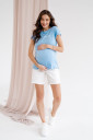 Футболка 3180041-71 для беременных и кормления, голубой