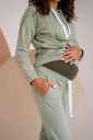 Спортивний костюм 4218114 для вагітних і годування, оливковий