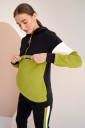 Спортивный костюм 4269115 для беременных и кормления, чёрный