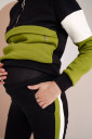 Спортивный костюм 4269115 для беременных и кормления, чёрный