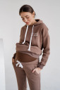 Спортивний костюм 4218115-72 для вагітних і годування, коричневий
