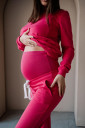 Спортивний костюм 4205114-74 для вагітних і годування, малиновий
