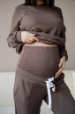 Спортивний костюм 4205114-74 для вагітних і годування, коричневий