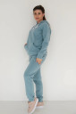 Спортивний костюм 4218115 для вагітних і годування, блакитна лазурь