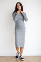 Джемпер и юбка для беременных, с секретом для кормления 4477 153