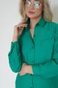 Костюм шорти і сорочка для вагітних  5000 711, зеленого кольору