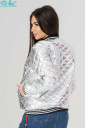 Куртка (бомпер) для вагітних арт. 4166, срібний