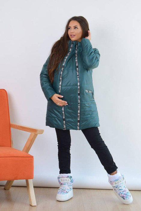 Куртка для вагітних арт. 3044272, зелений