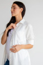 Блузка 1268741 для вагітних, молочний