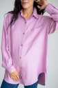Рубашка для беременных 2101711, лавандового цвета
