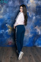 Спортивные штаны для беременных арт.4156002-1, темно-синий