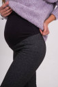 Легінси для вагітних арт.1082052-3, чорний бурштин