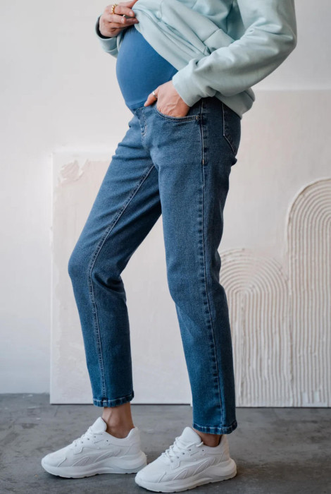 Сині джинси для вагітних 4276498