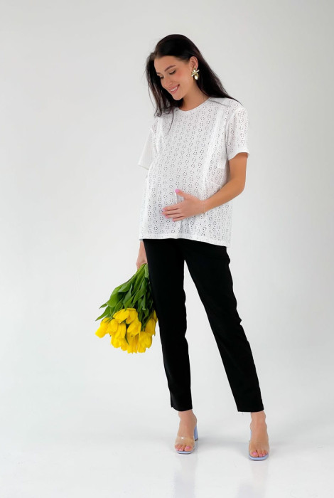 Чёрные брюки для беременных 1172733-7