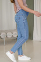 Голубые МОМ джинсы для беременных 4276 501