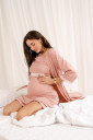 Ночная рубашка для беременных и кормления арт. 4138041, pink