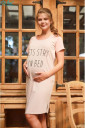 Ночная рубашка для беременных и кормления арт. 4103041-60