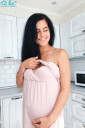 Ночная рубашка для беременных и кормления арт. 4183102, пудра