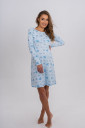 Ночная рубашка для беременных и кормления арт. 4142220