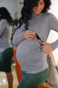 Джемпер для беременных и кормления арт.4192050, серый