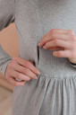 Туника для беременных и кормления арт.4046050, серый