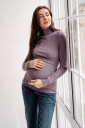 Джемпер 4279051 для беременных и кормления, лавандовый